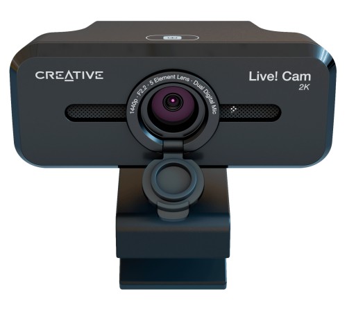 Камера Web Creative Live! Cam SYNC V3 черный 5Mpix (2560x1440) USB2.0 с микрофоном (73VF090000000) Камера Web Creative Live! Cam SYNC V3 черный 5Mpix (2560x1440) USB2.0 с микрофоном (73VF090000000)