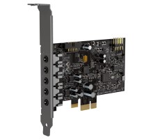 Звуковая карта PCI-E Creative Audigy FX V2,  5.1, Ret [70sb187000000]
