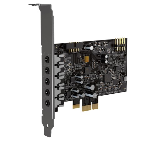 Звуковая карта PCI-E Creative Audigy FX V2,  5.1, Ret [70sb187000000]