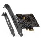Звуковая карта PCI-E Creative Audigy FX V2,  5.1, Ret [70sb187000000]