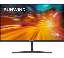 Монитор SunWind 27" SM-27QI201 черный IPS LED 5ms 16:9 HDMI M/M матовая 300cd 178гр/178гр 2560x1440 75Hz G-Sync DP 2K 4.3кг