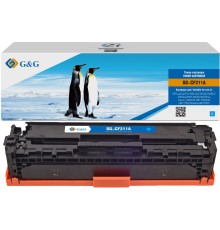 Картридж лазерный G&G GG-CF211A голубой (1800стр.) для HP LJ Pro 200 color Printer M251n/nw/MFP M276n