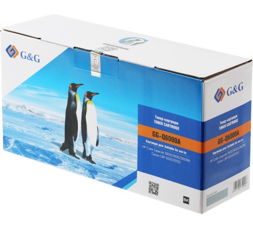 Картридж лазерный G&G GG-Q6000A черный (2500стр.) для HP CLJ 1600/2600N/M1015/M1017 Картридж лазерный G&G GG-Q6000A черный (2500стр.) для HP CLJ 1600/2600N/M1015/M1017