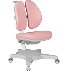 Кресло детское Cactus CS-CHR-3604PK розовый крестов. пластик серый