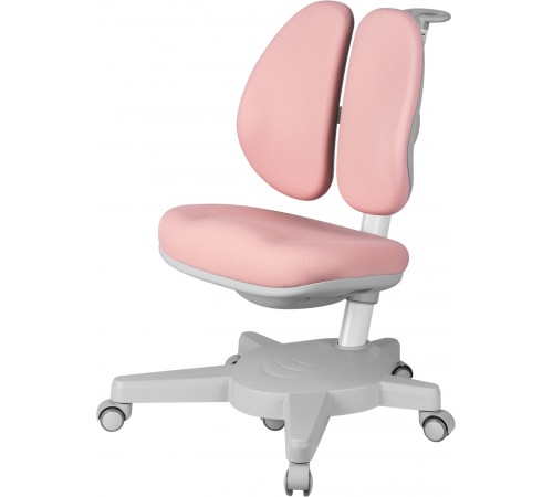 Кресло детское Cactus CS-CHR-3604PK розовый крестов. пластик серый