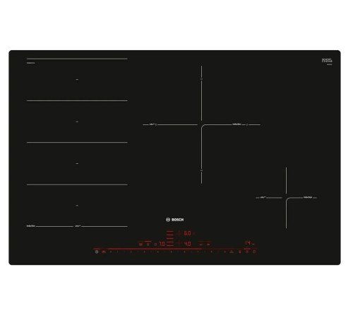 Индукционная варочная поверхность Bosch PXE801DC1E черный
