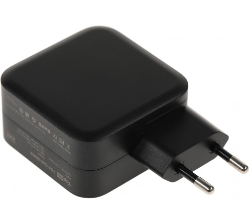 Блок питания TopON TOP-GaN-65WB автоматический 65W 5V-20V 3.25A 2xUSB от бытовой электросети LED индикатор Блок питания TopON TOP-GaN-65WB автоматический 65W 5V-20V 3.25A 2xUSB от бытовой электросети LED индикатор