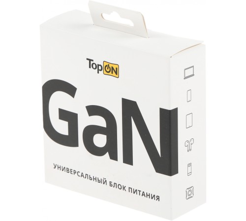 Блок питания TopON TOP-GaN-100W автоматический 100W 5V-20V 5A 2xUSB от бытовой электросети LED индикатор Блок питания TopON TOP-GaN-100W автоматический 100W 5V-20V 5A 2xUSB от бытовой электросети LED индикатор
