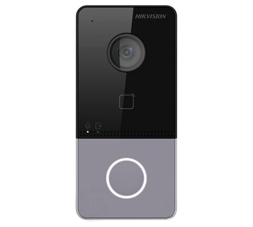 Видеопанель Hikvision DS-KV6113-WPE1(C) цвет панели: черный Видеопанель Hikvision DS-KV6113-WPE1(C) цвет панели: черный