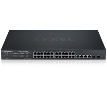 Гибридный Smart L2+ коммутатор Zyxel NebulaFlex XMG1930-30, rack 19", 24xRJ-45: 1/2.5G, 4xRJ-45: 1/2.5/5/10G, 2xSFP+, автономное/облачное управление (XMG1930-30-ZZ0101F)