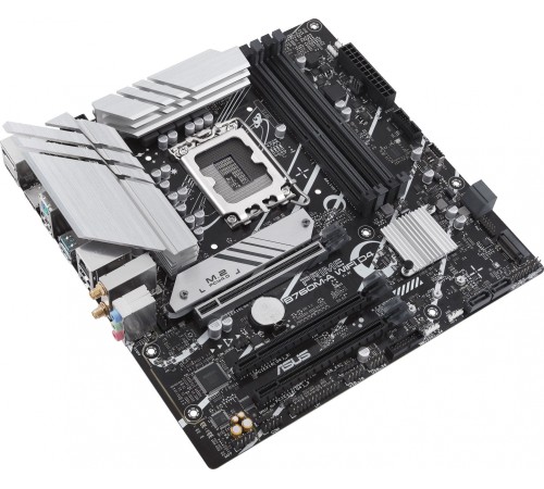 Материнская плата ASUS PRIME B760M-A WIFI D4, LGA1700, B760, 4*DDR4, HDMI+DP, 4xSATA3 + RAID, M2, Audio, Gb LAN, USB 3.2, USB 2.0, mATX; 90MB1CX0-M0EAY0 (PRIME B760M-A WIFI D4)