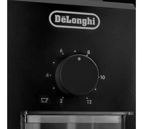 Кофемолка Delonghi KG79 110Вт сист.помол.:жернова вместим.:120гр черный
