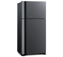 Холодильник Hitachi R-VG660PUC7-1 GGR серое стекло (двухкамерный)