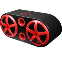 Сабвуфер автомобильный Ural АС-У12А ДВОЙНОЙ 600Вт активный (30см/12")