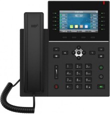 Fanvil IP телефон, 20 линий SIP, 2х10/100/1000, осн. цветной дисплей 480x272, записная нкига на 2000, IPv6.  60  клавиш быстрого набора, POE (J6)