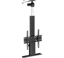 Кронштейн для телевизора Cactus CS-STM-7844 черный 32"-55" макс.45кг напольный (моторизованный лифт)