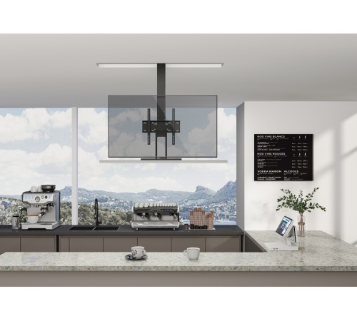 Кронштейн для телевизора Cactus CS-STM-7844 черный 32"-55" макс.45кг напольный (моторизованный лифт) Кронштейн для телевизора Cactus CS-STM-7844 черный 32"-55" макс.45кг напольный (моторизованный лифт)