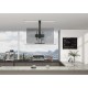 Кронштейн для телевизора Cactus CS-STM-7844 черный 32"-55" макс.45кг напольный (моторизованный лифт)