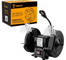 Станок заточной Deko DKGM400-200 400W (063-4324)