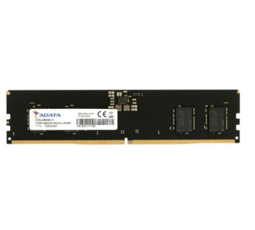 Модуль памяти DDR5 8GB DDR5-4800 AD5U48008G-S, CL40, 1.1V ADATA