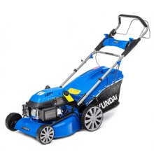 HYUNDAI [L 4610S] Бензиновая газонокосилка {самоходная, двигатель Hyundai ICV145,4-х такт, 3.8 л.с./145 см3, Ширина среза 45,7 см, Высота среза 25-75 мм, 33,8 кг }