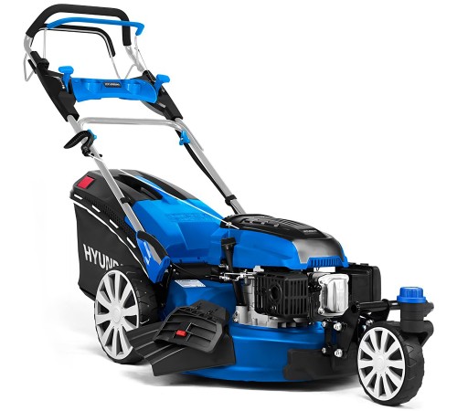 HYUNDAI [L 5120RS] Бензиновая газонокосилка 3-х колесная {самоходная, двигатель Hyundai ICV 200,4-х такт, 5,6 л.с./196 см3, Ширина среза 50.8 см, Высота среза 25-75 мм, 39 кг }