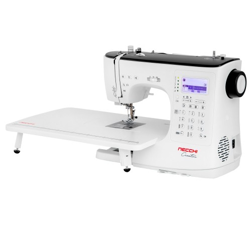 Швейно-вышивальная машина Necchi NC-205D белый/фиолетовый