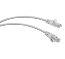 WRline Патч-корд F/UTP, категория 5е, 2xRJ45, экранированный, серый, LSZH, 7м