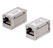 WRline Проходной адаптер, RJ45-RJ45 (8p8c), категория 5е, экранированный