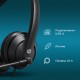 Наушники с микрофоном Оклик HS-M500 черный/черный 1.8м накладные оголовье (1900379)
