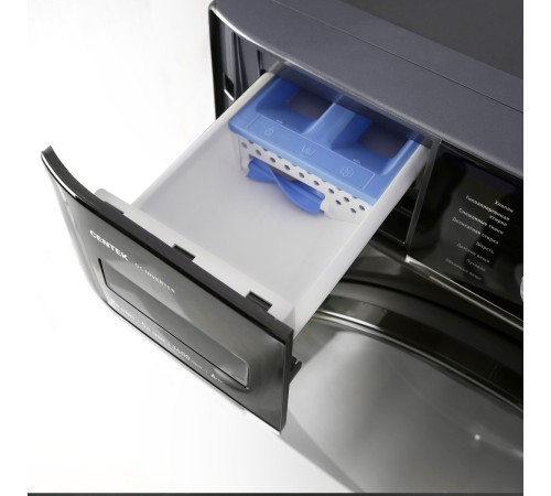 Стиральная машина Centek CT-1956 серый, загрузка фронтальная 8/5 кг (стирка/сушка), 1400 об/мин., класс А+++