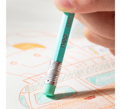 Карандаши цв. Deli EC126-24 Super Wings шестигран. пластик кор.европод. (24шт)