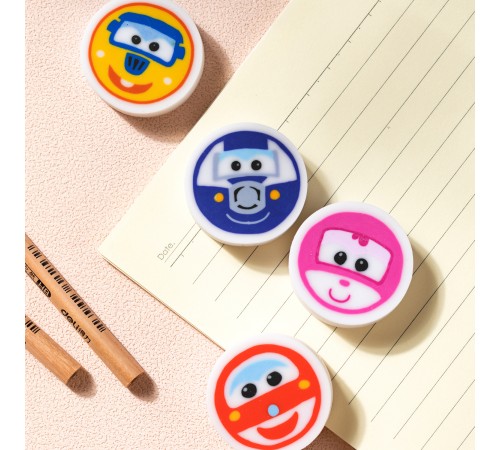 Ластик Deli EH318 Super Wings 30х10мм ассорти