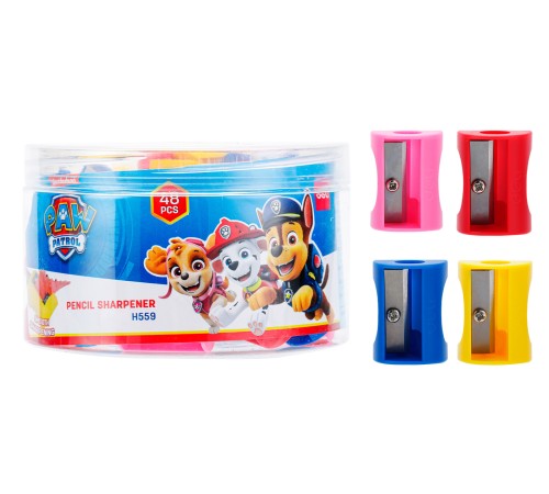 Точилка для карандашей ручная Deli EH559 Paw Patrol 1 отверстие пластик ассорти Точилка для карандашей ручная Deli EH559 Paw Patrol 1 отверстие пластик ассорти