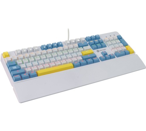 Клавиатура Оклик K951X механическая белый USB Multimedia Touch LED (1901079) Клавиатура Оклик K951X механическая белый USB Multimedia Touch LED (1901079)