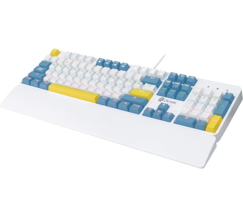 Клавиатура Оклик K951X механическая белый USB Multimedia Touch LED (1901079) Клавиатура Оклик K951X механическая белый USB Multimedia Touch LED (1901079)