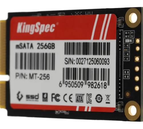 Накопитель SSD Kingspec mSATA 256Gb MT-256 MT Series mSATA