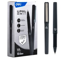 Ручка гелев. Deli Upal EG61-BK черн d=1мм черн. черн.