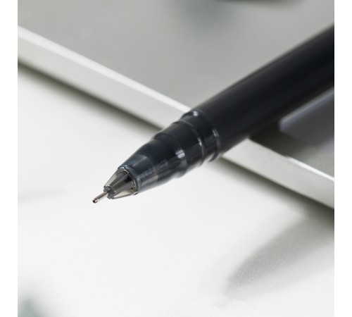 Ручка гелев. Deli MaX EG62-BK черн d=0.5мм черн. черн.