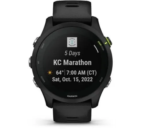 Смарт-часы Garmin Forerunner 255 33мм 1.3" корп.черный рем.черный (010-02641-30) Смарт-часы Garmin Forerunner 255 33мм 1.3" корп.черный рем.черный (010-02641-30)