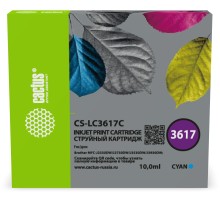Картридж струйный Cactus CS-LC3617C черный (10мл) для Brother MFC-J2330DW/J2730DW/J3530DW/J3930DW