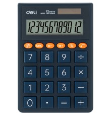Калькулятор карманный Deli EM130BLUE синий 12-разр.