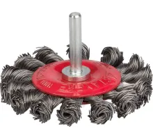 Щетка дисковая по дер./мет. Stayer 35115-075_z01 d=75мм d(посад.)=6мм (дрели)