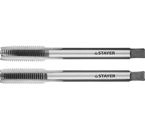 Комплект метчиков, 2 шт STAYER M8х1.0