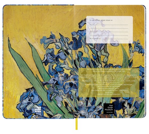 Блокнот Moleskine LIMITED EDITION VAN GOGH MUSEUM SKQP060VANGOGH Large 130х210мм 240стр. линейка твердая обложка синий Блокнот Moleskine LIMITED EDITION VAN GOGH MUSEUM SKQP060VANGOGH Large 130х210мм 240стр. линейка твердая обложка синий