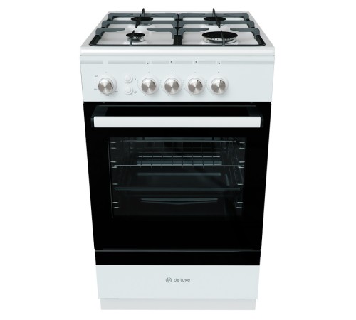 Плита Газовая De Luxe 506040.24г ЧР белый Плита Газовая De Luxe 506040.24г ЧР белый