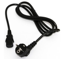 Hyperline PWC-IEC13-SHM-10-BK Кабель питания компьютера (Schuko+C13) (3x1.00), 10A, угловая вилка, 10 м