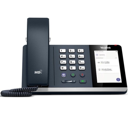 YEALINK MP50, поддержка Teams/SfB/UC, цветной сенсорный экран, USB-хаб, Спикерфон, Звук Optima HD, шт (MP50) YEALINK MP50, поддержка Teams/SfB/UC, цветной сенсорный экран, USB-хаб, Спикерфон, Звук Optima HD, шт (MP50)