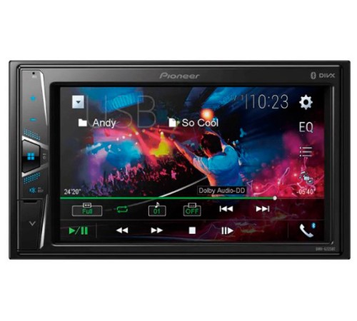 Автомагнитола Pioneer DMH-G225BT 2DIN 4x50Вт Автомагнитола Pioneer DMH-G225BT 2DIN 4x50Вт