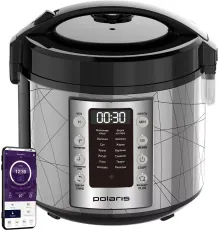 Мультиварка Polaris IQ Home PMC 5020 Wi Fi 5л 750Вт серебристый